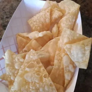 Free starter chips they give to everyone, very tasty