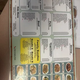 updated menu prices