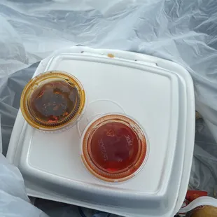 Extra sauces !