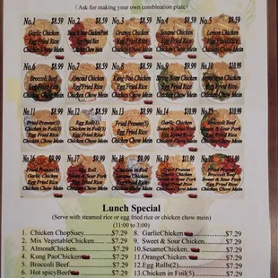 Menu front - June 2024