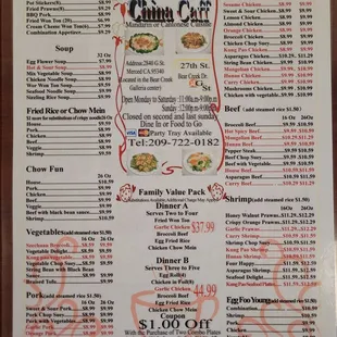 Menu back - June 2024