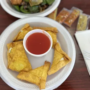 6. Crab Rangoon (6 )