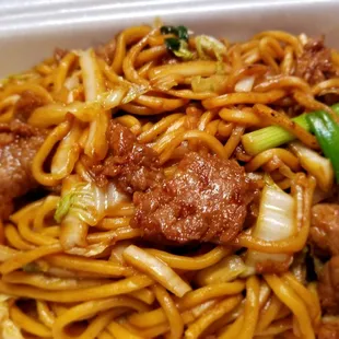 Beef lo mien