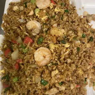 Combination fried rice