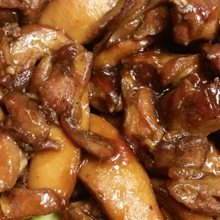 Not bourbon chicken
