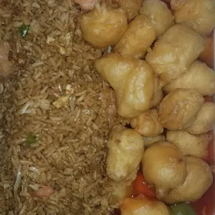 Sweet and Sour chicken