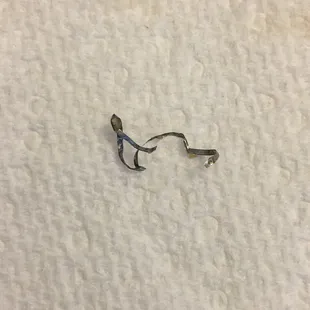 Metal from white rice