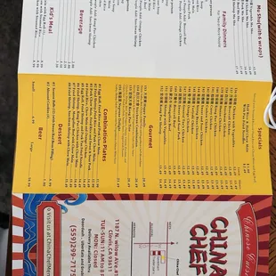 menu 10/13/24