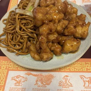 Orange Chicken Lunch Special