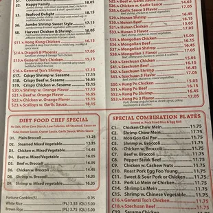 menu, sushi and sashimi