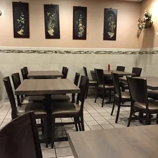 New dining room furniture.