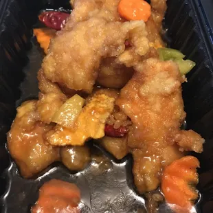Supposed orange Chicken