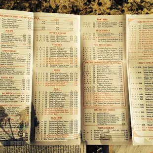 Menu as 02/2014