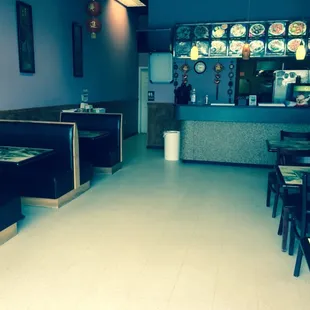 interior, sushi and sashimi