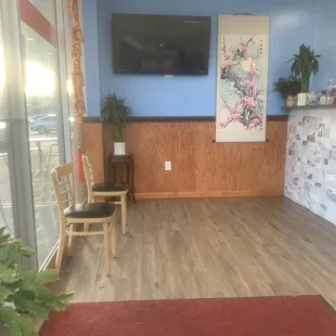 Seating in lobby area