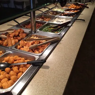 Small buffet but tons of flavor!