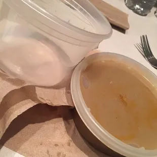 Now serving half the gravy and rice amounts and 1/3 less egg fu yung for the same price.