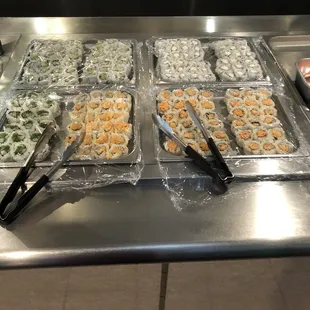 they have sushi too!