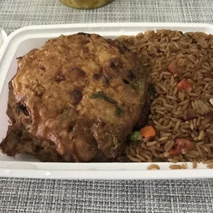Roast Pork Egg Foo Young