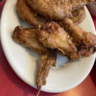 Fried chicken wings to die for