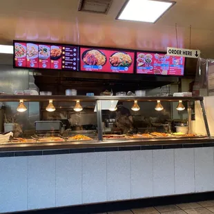 Menu and food