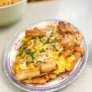 Fried Flour Cake (Banh Bot Chien Trung)