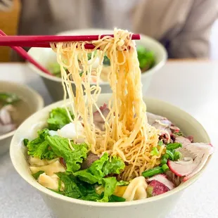 Hu Tieu Shrimp Wonton