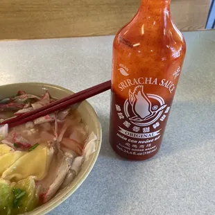 Wonton Noodle Soup