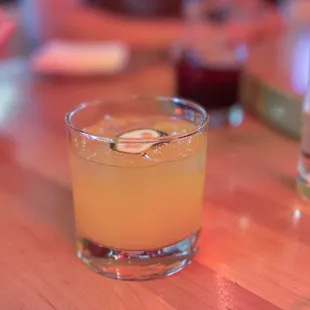 Maracuya (passionfruit puree) with vodka