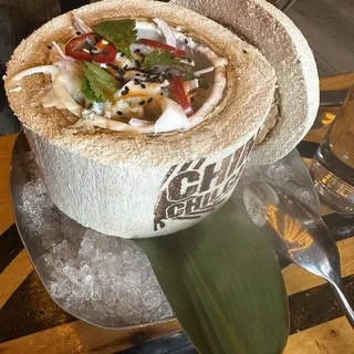 Young Coconut Ceviche