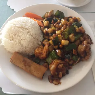 Kung Pao Shrimp Lunch Special