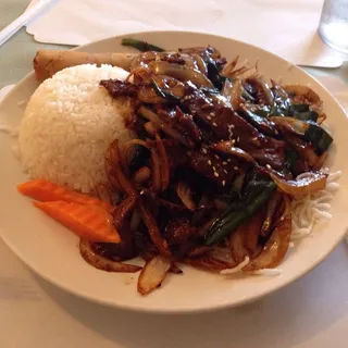 Mongolian Beef Lunch Special