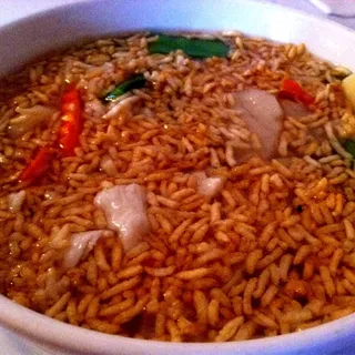 Sizzling Rice Soup