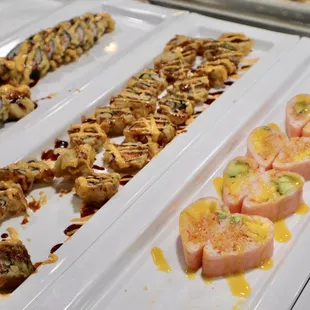 food, sushi and sashimi