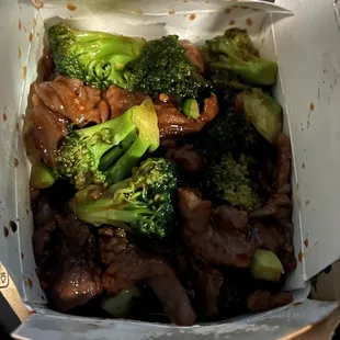 Beef and broccoli