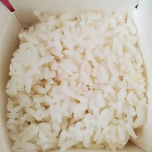 Rice that came with curry