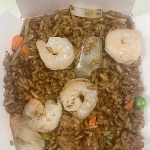 Shrimp fried rice