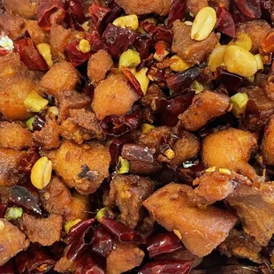 059. Szechuan Dried Pepper Chicken with Peanut