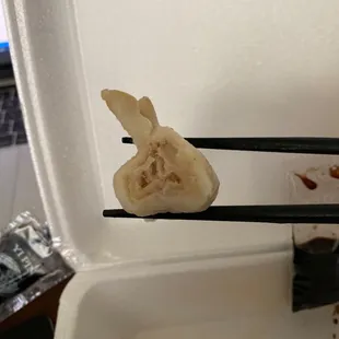 Dumpling inside