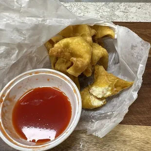 Crab Rangoons   Really good