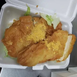 fish and chips, food