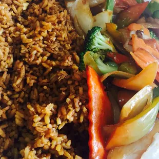 Lunch Chinese Veggies