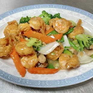 Vegetable Wonton Shrimp