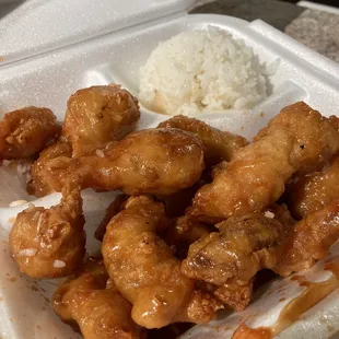 Orange chicken