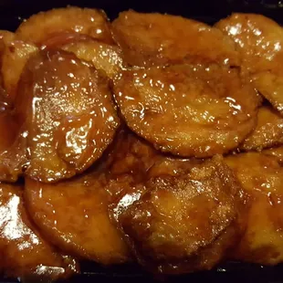 Vegetarian General Tso to-go