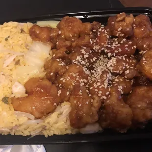 Sesame Chicken Combination