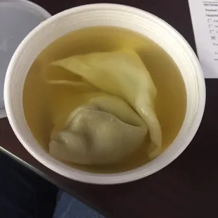Wonton soup