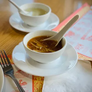 Spicy sour soup