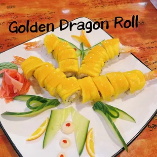 golden dragon roll