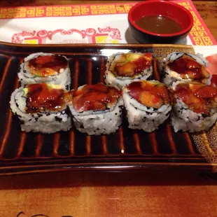 Fresh and spicy!  Special of the day roll- I forget the name!